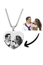 Kişiye Özel Resimli Çelik Kolye