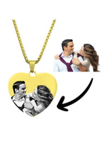 Kişiye Özel Resimli Çelik Kolye