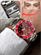 Kişiye Özel Resim İşlemeli Çelik Erkek Saati