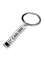 Kişiye Özel Araç Plakalı Anahtarlık