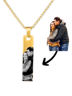 Kişiye Özel Resimli Çelik Kolye