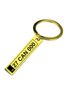 Kişiye Özel Araç Plakalı Anahtarlık